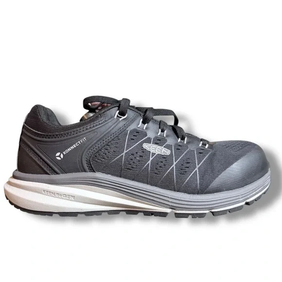 NIB KEEN Utility Women Vista Energy Shift ESD Carbon Toe Work Shoe Black Sz 7D - Picture 8 of 12